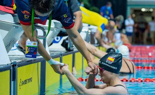 La paralímpica burgalesa Marta Fernández consigue siete medallas en Madeira