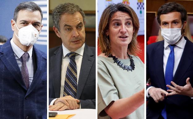 La cumbre para el reto demográfico reúne en Soria a Pedro Sánchez, Zapatero, Pablo Casado y Teresa Ribera