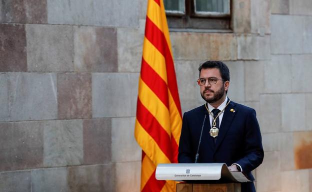 Aragonès emplaza al Gobierno a retomar la mesa de diálogo antes de verano