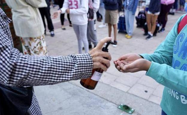 La covid obliga a poner en cuarentena una nueva aula en Burgos