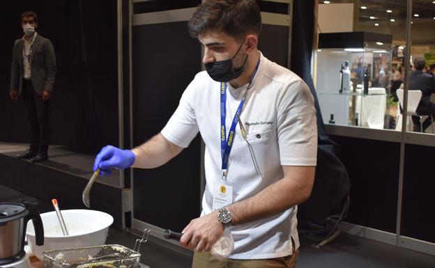 El burgalés Alejandro Serrano, finalista en el Concurso Nacional de Escabeche en Madrid Fusión