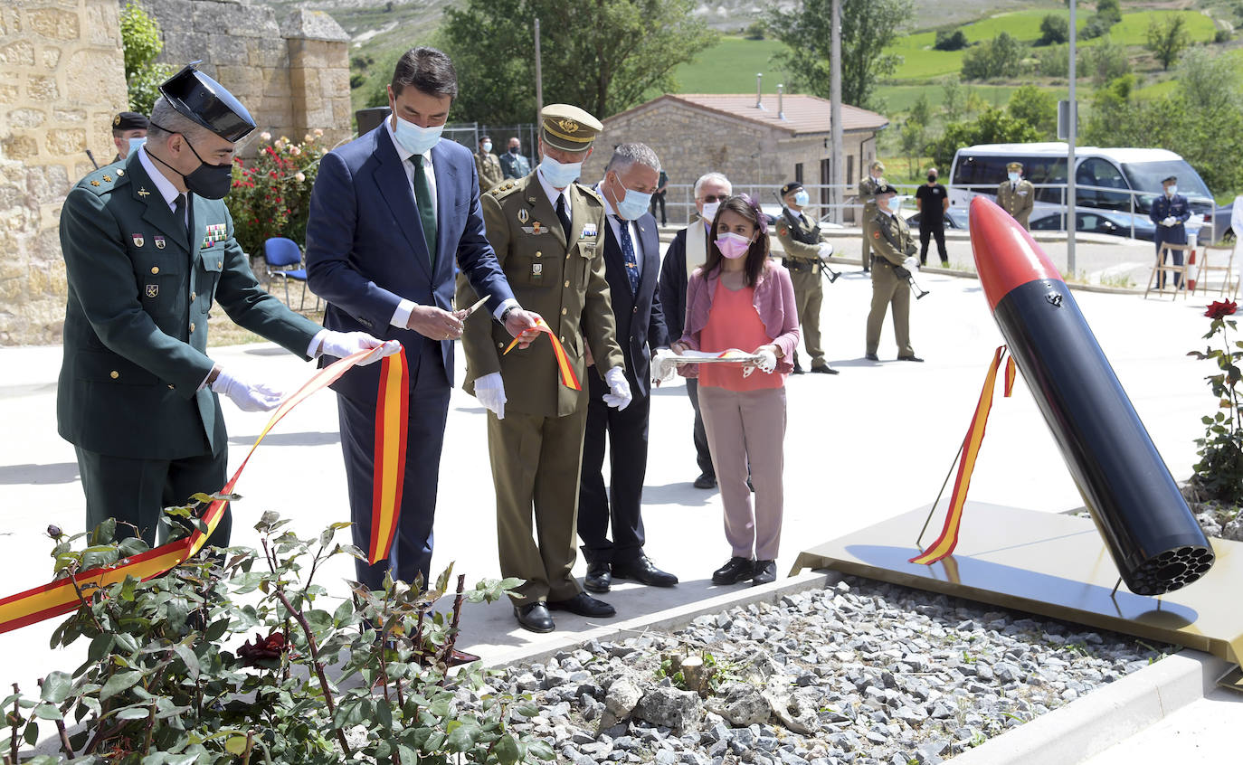 Tamarón inaugura su monumento en homenaje a las Fuerzas Armadas y a las Fuerzas y Cuerpos de Seguridad del Estado