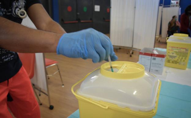 La pandemia quintuplica la recogida de residuos sanitarios en Burgos