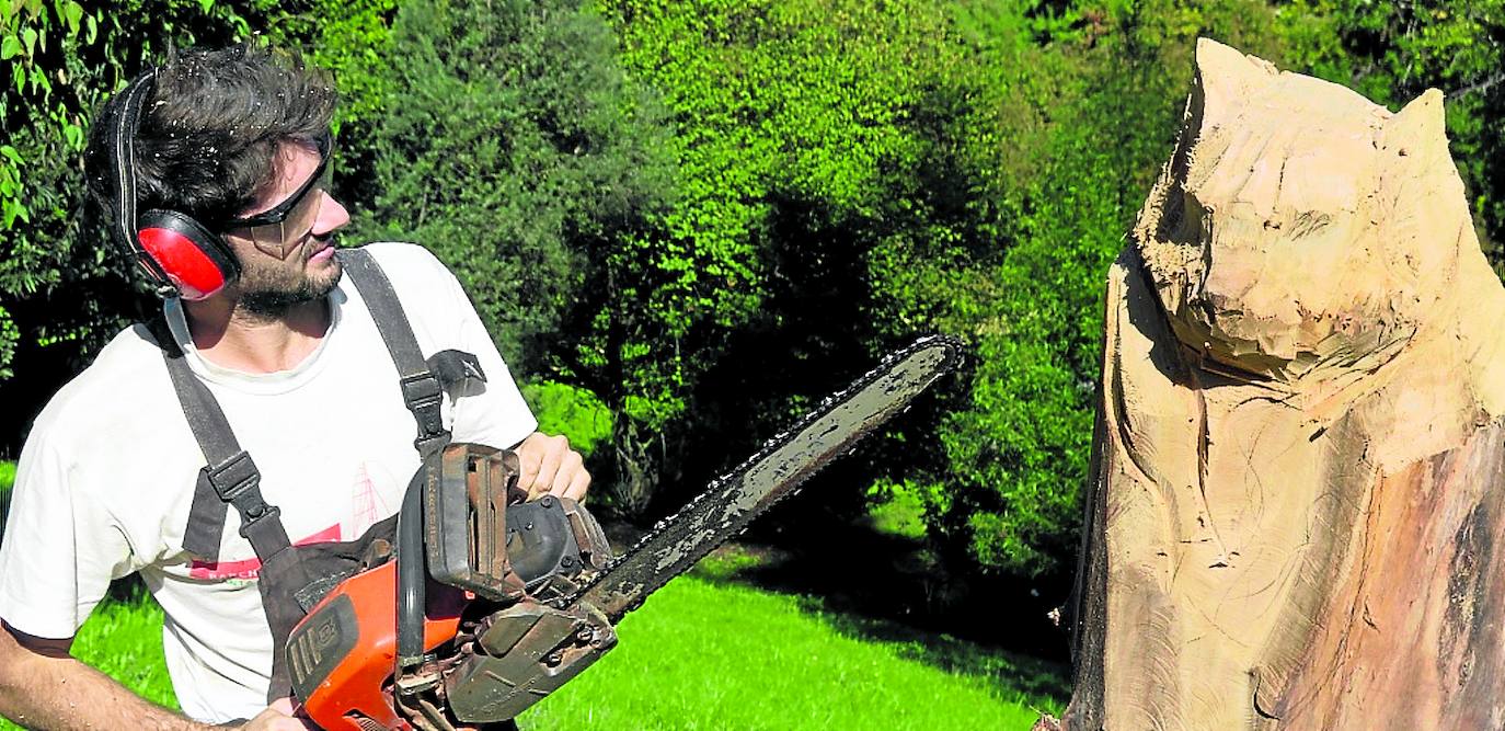 La resurección artística del tocón