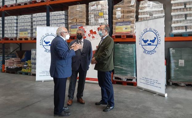 La primera fase del Programa 2021 de ayuda alimentaria reparte en Burgos más de 106 toneladas de alimentos