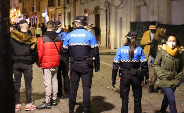 La Policía sufre de media cuatro agresiones cada fin de semana en Burgos