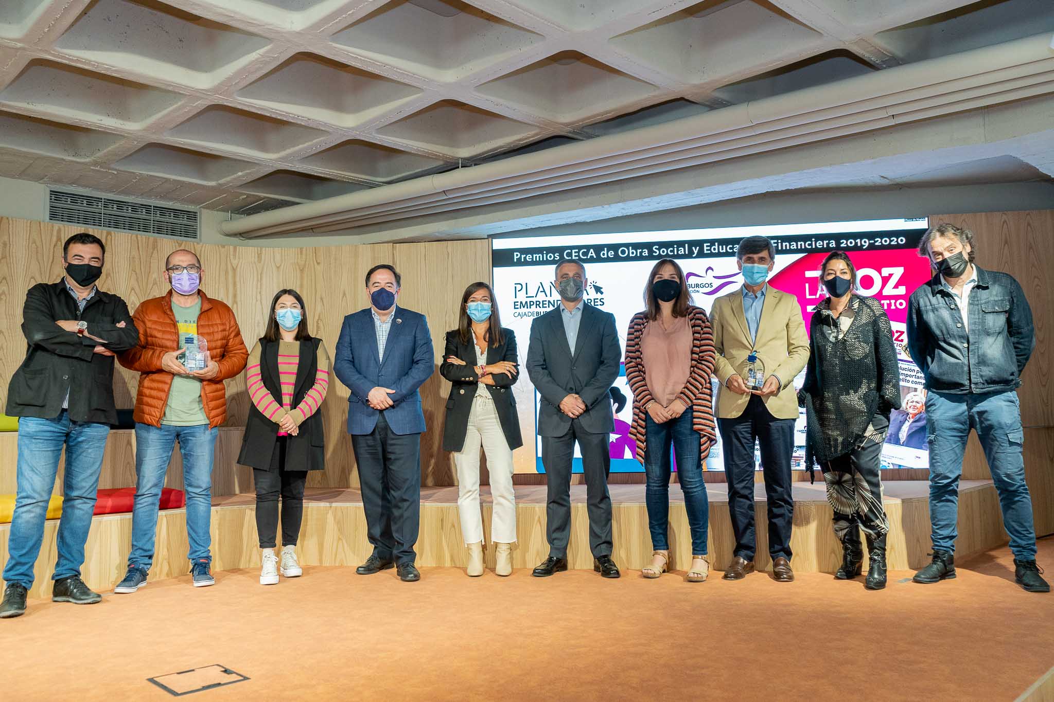 Los Premios CECA de Obra Social y Educación Financiera reconocen la labor de la Fundación Caja de Burgos