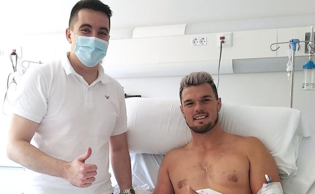 Wagenaar, operado con éxito en Burgos