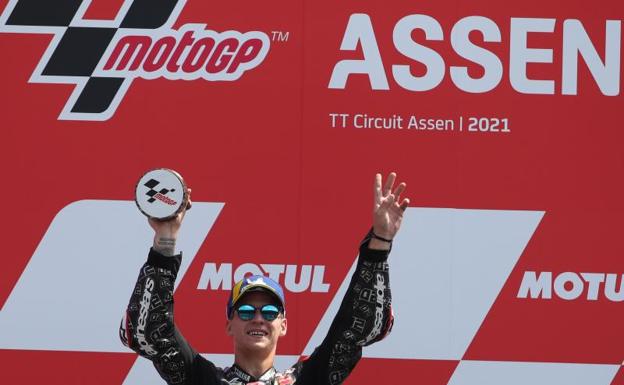 Quartararo afianza su liderato en Assen con una sólida victoria