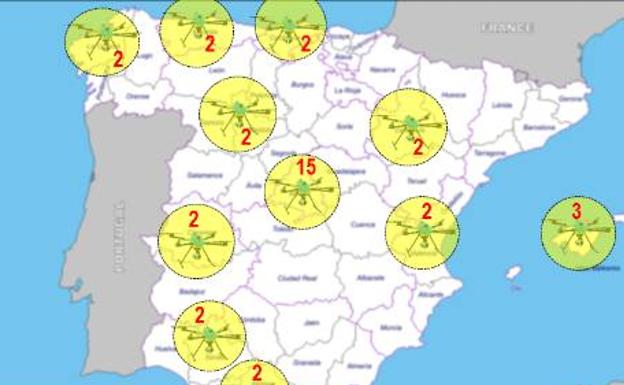 La DGT aumenta en 24 la cifra de drones para vigilar conductas temerarias