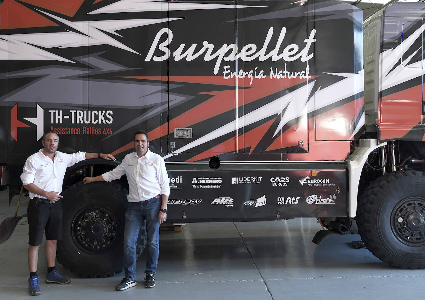 El equipo burgalés TH-Trucks 4x4 se prepara para el Dakar 2022