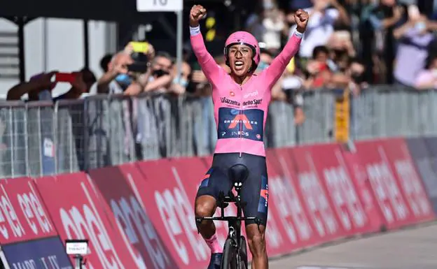 Egan Bernal, ganador del Giro 2021, participará en la XLIII Vuelta a Burgos