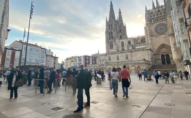 El fin de semana reduce a la mitad los casos diarios de covid en Burgos