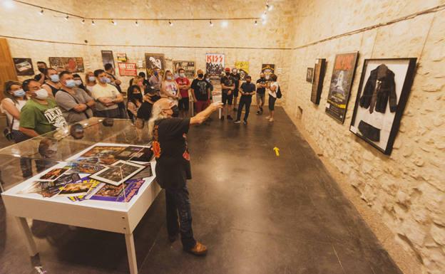 'Rock Musseum', la colección privada de 'El Pirata', visita Medina de Pomar