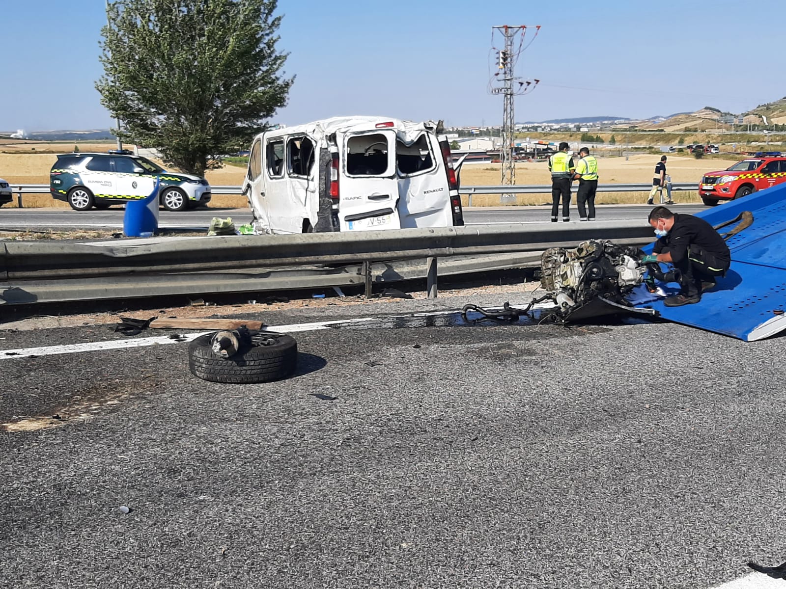 Accidente mortal en Rubena