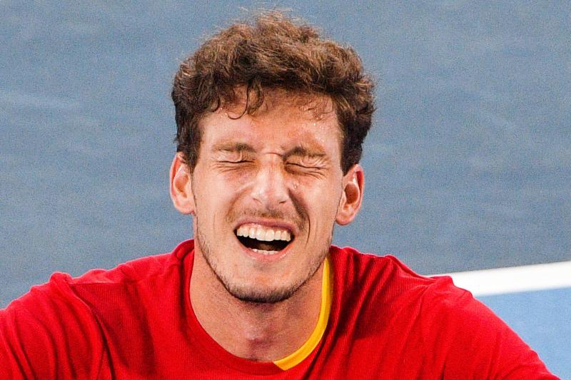 La victoria de Pablo Carreño ante Novak Djokovic, en imágenes