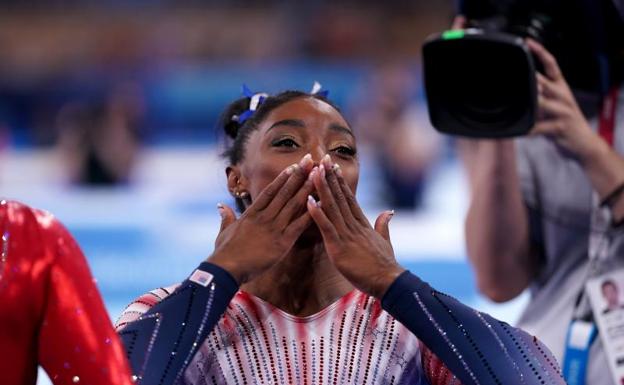 Biles, un bronce y un legado