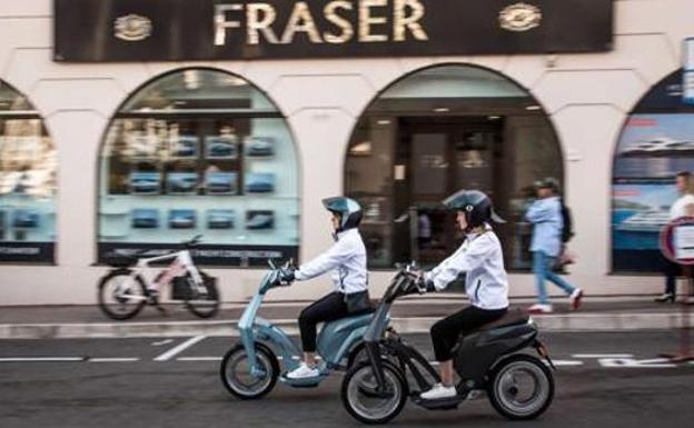 Los atascos caerían en un 40% si se cambiara el coche por la moto