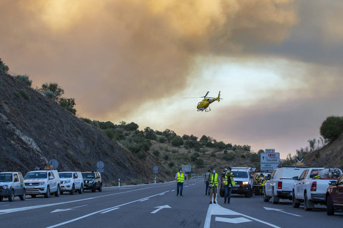 La Aemet advierte del riesgo muy alto de incendios en Castilla y León