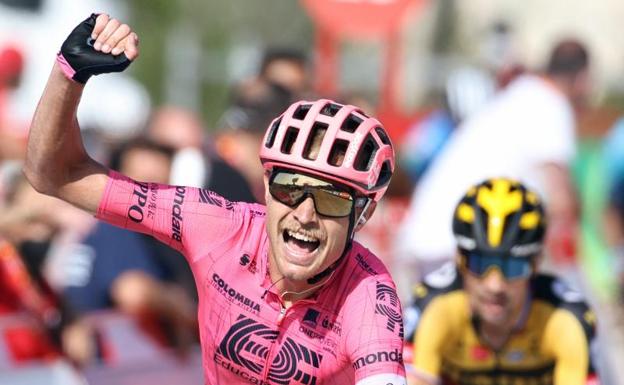 Victoria de Cort Nielsen y liderato para Roglic