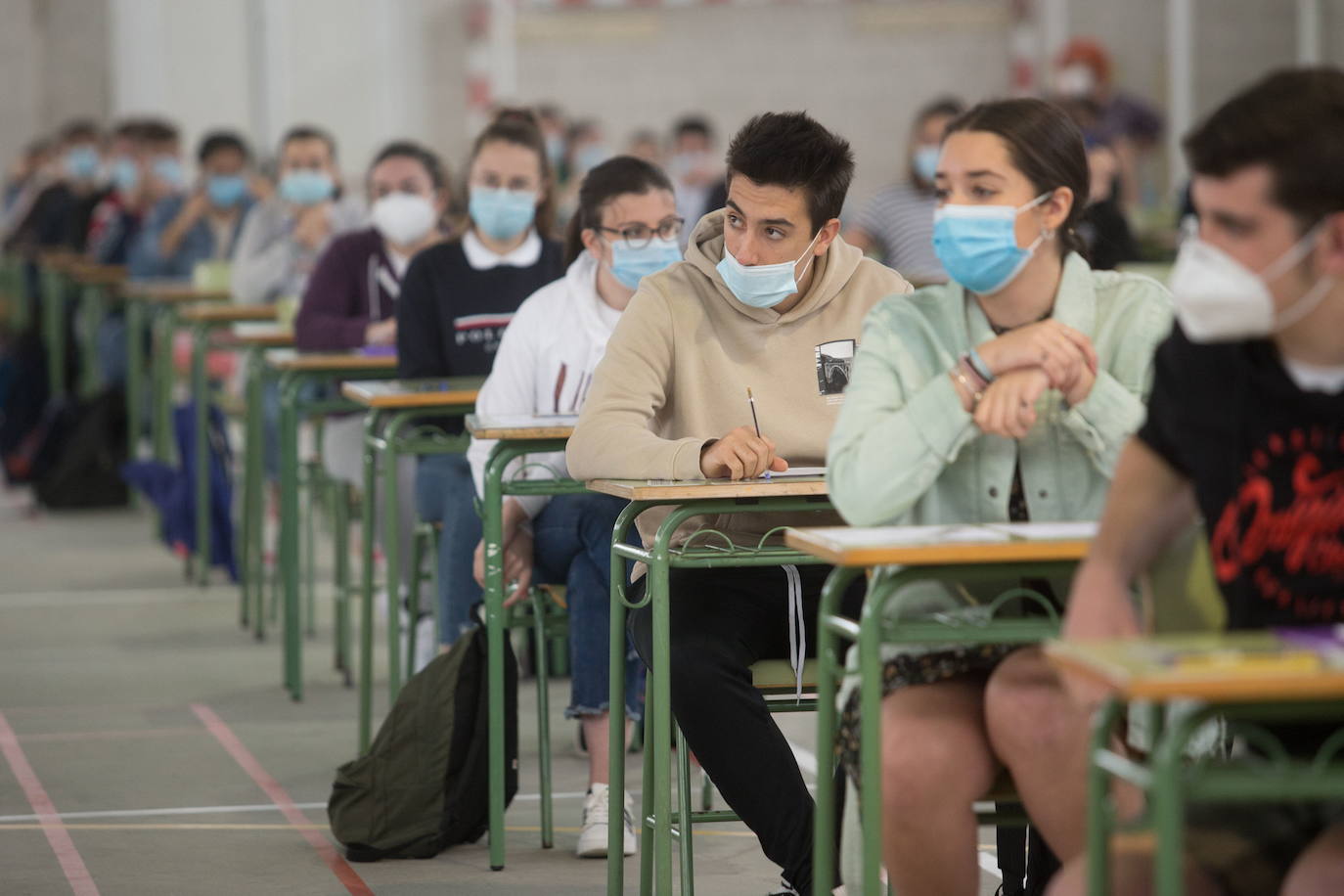 45 alumnos vascos estudiaron los dos últimos cursos en Burgos