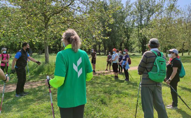 Vuelve la Marcha Nórdica Fundación Caja Rural a Burgos