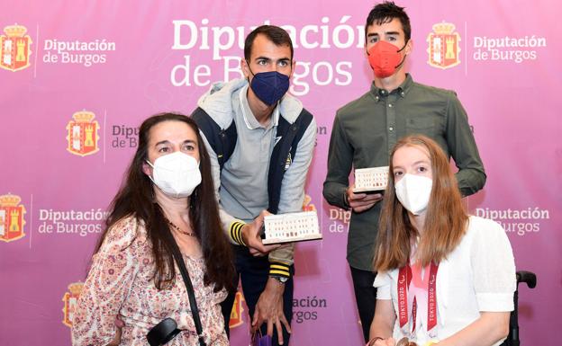 Homenaje olímpico a los deportistas burgaleses en los Juegos de Tokio