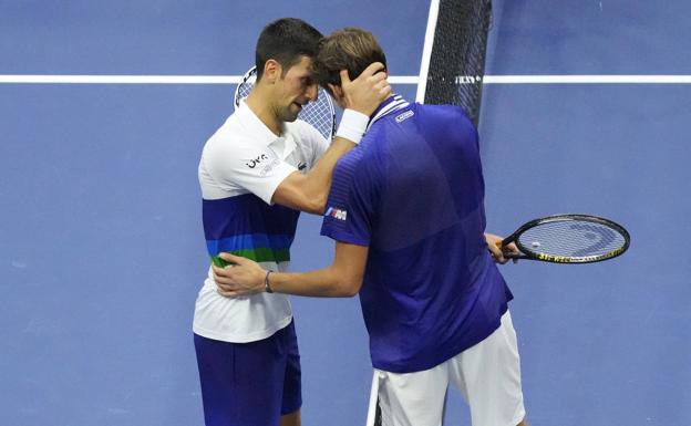 Medvedev frustra la historia de Djokovic