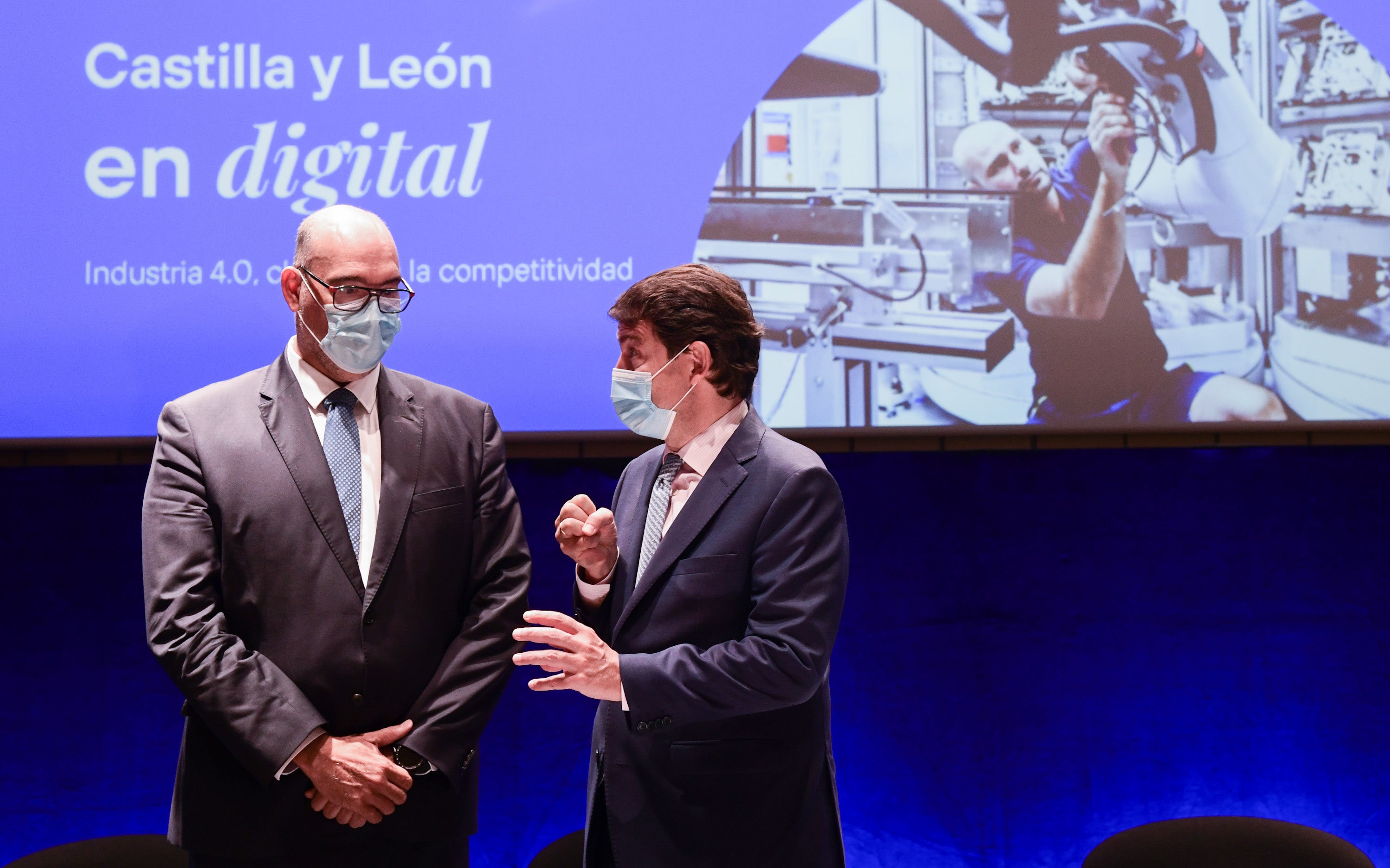 El presidente de la Junta confía en que el Parque Tecnológico de Burgos sea una realidad «lo antes posible»