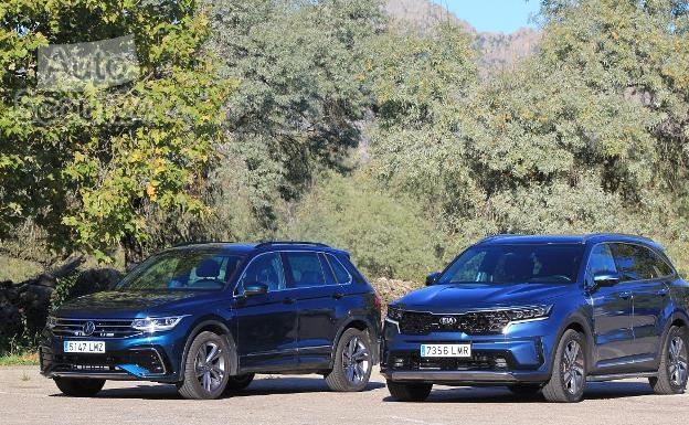 Comparativa PHEV: Tiguan o Sorento, ¿cuál es mejor?