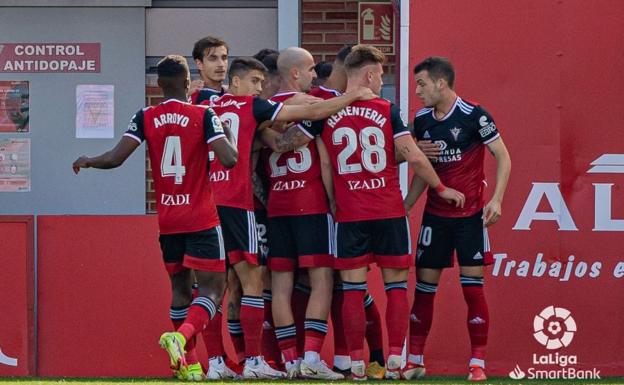 El Mirandés salva un punto sobre la bocina