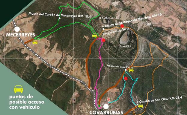 Mapa del recorrido