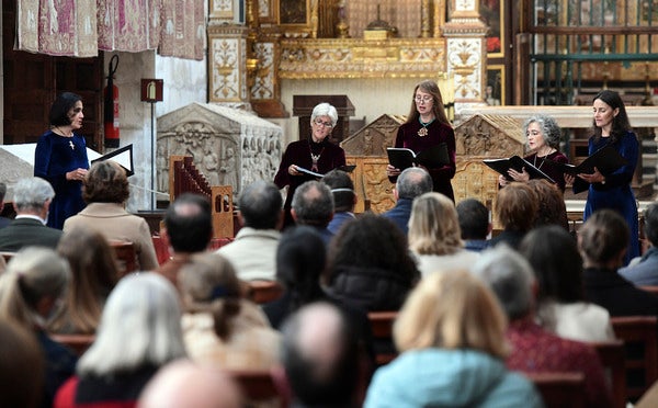 La voz de las mujeres en la música de la Edad Media vertebra un concierto en Las Huelgas de Burgos