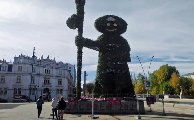 Inician una campaña de firmas contra el peregrino de flores de Burgos