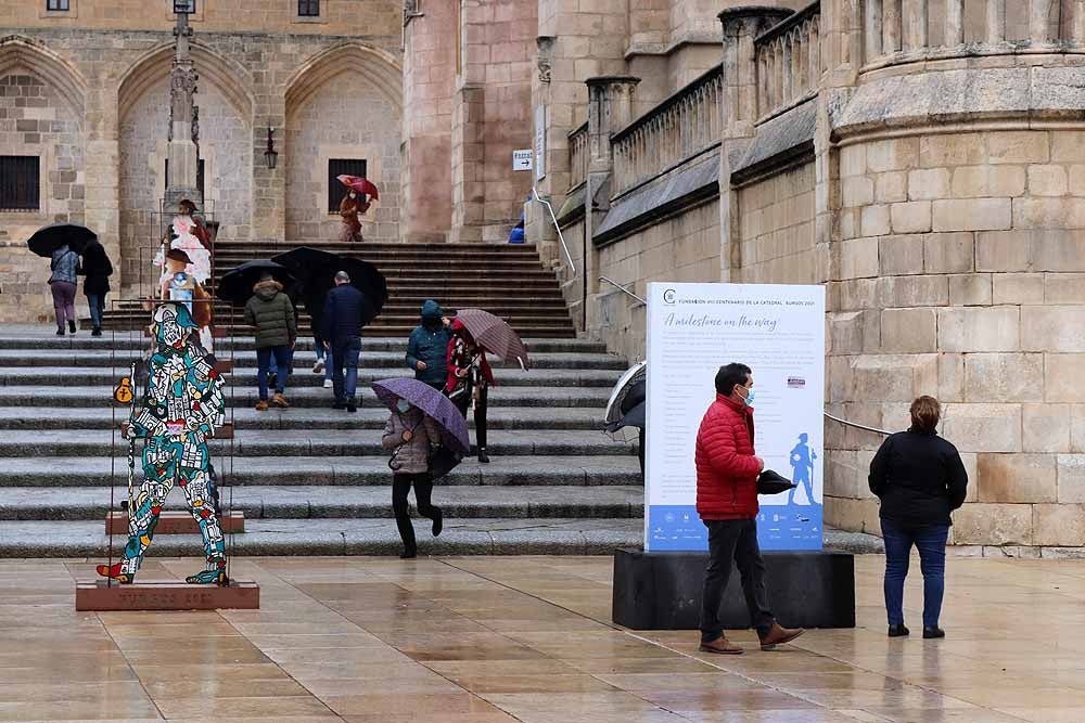 Burgos despide octubre con lluvia