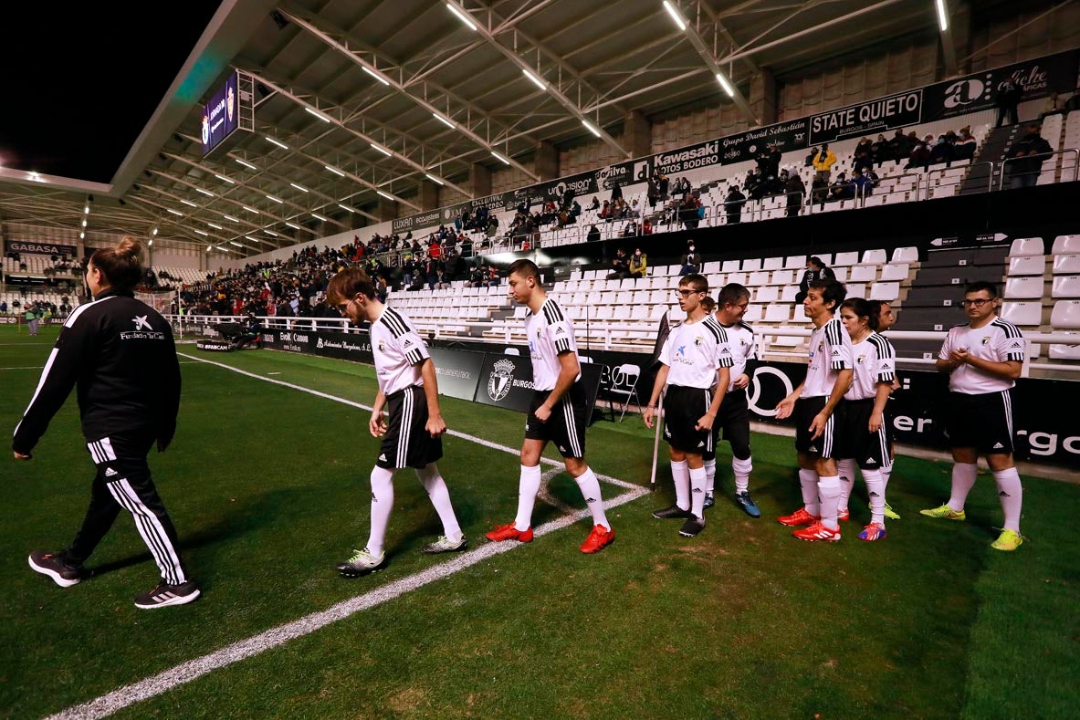 El Burgos CF-Real Zaragoza, en imágenes