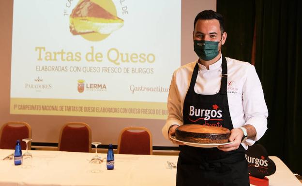 La receta de un restaurante madrileño se alza con el I Concurso de tarta de queso de Burgos