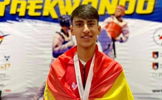 Mikel Fernández, plata en el Europeo de Taekwondo