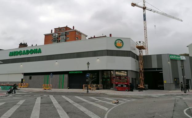 El nuevo Mercadona de San Pedro de la Fuente, listo para abrir