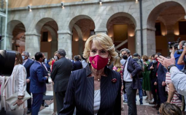 La juez desoye a la Fiscalía y descarta investigar a Esperanza Aguirre