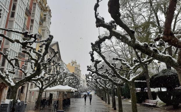 Lluvia y probabilidad de nieve hasta el fin de semana