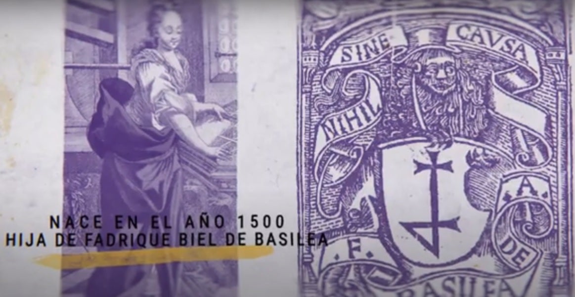 Isabel de Basilea, la burgalesa erigida como la primera mujer al frente de una imprenta