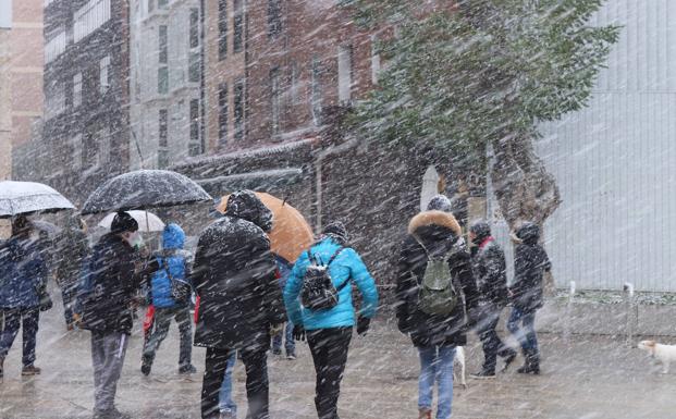 Activada la alerta por nieve en Burgos, que caerá a cotas de 500 metros