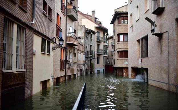 Navarra solicitará al Estado la declaración de zona de desastre natural