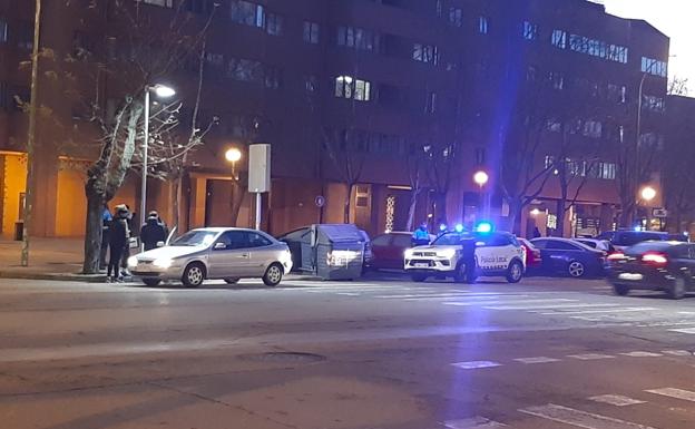 Herida leve tras un atropello en Burgos