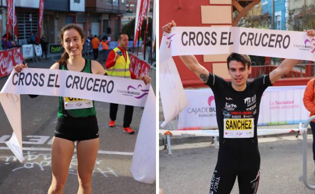 Cristina Ruiz y Pablo Sánchez reinan en el cross El Crucero