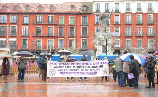 La pensión media sube un 2,35% en Castilla y León y se sitúa en 1.033 euros