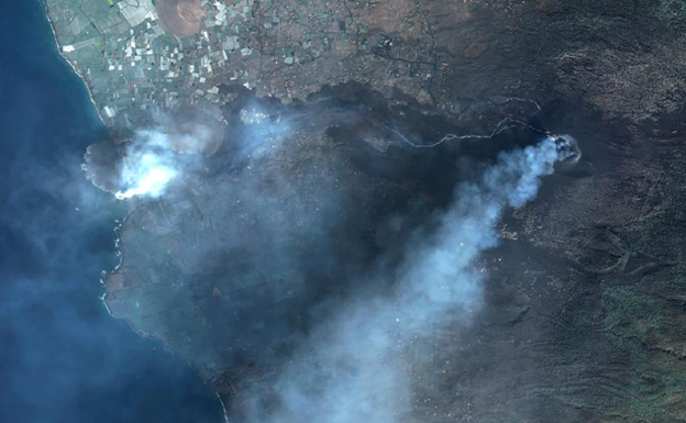 Los topónimos sepultados por el volcán en La Palma y los que nacerán