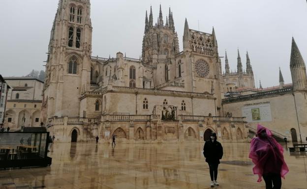 Lluvias y bajas temperaturas para despedir la Navidad en Burgos