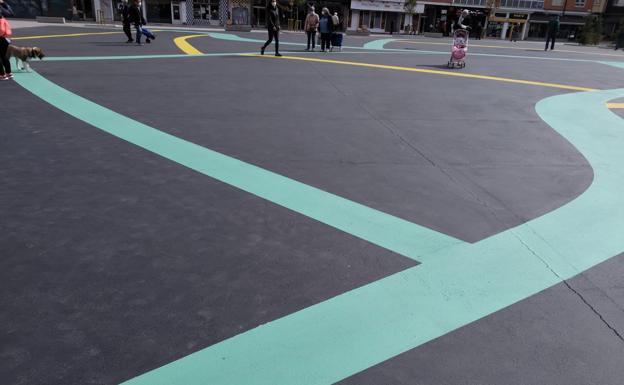 Nuevas pruebas ayudarán a dar con la causa de las tres goteras activas en la Plaza Santiago